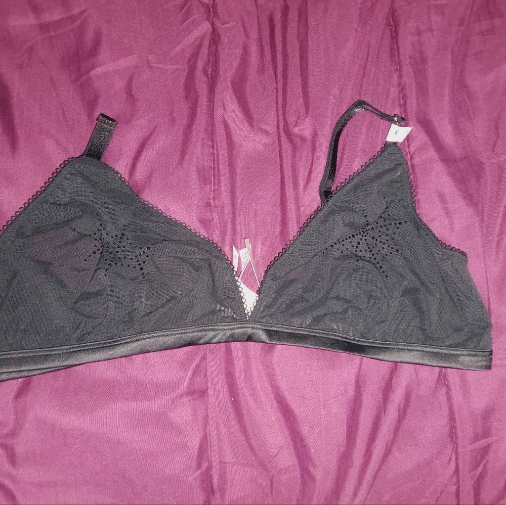 Elegant Black Lace Bralette